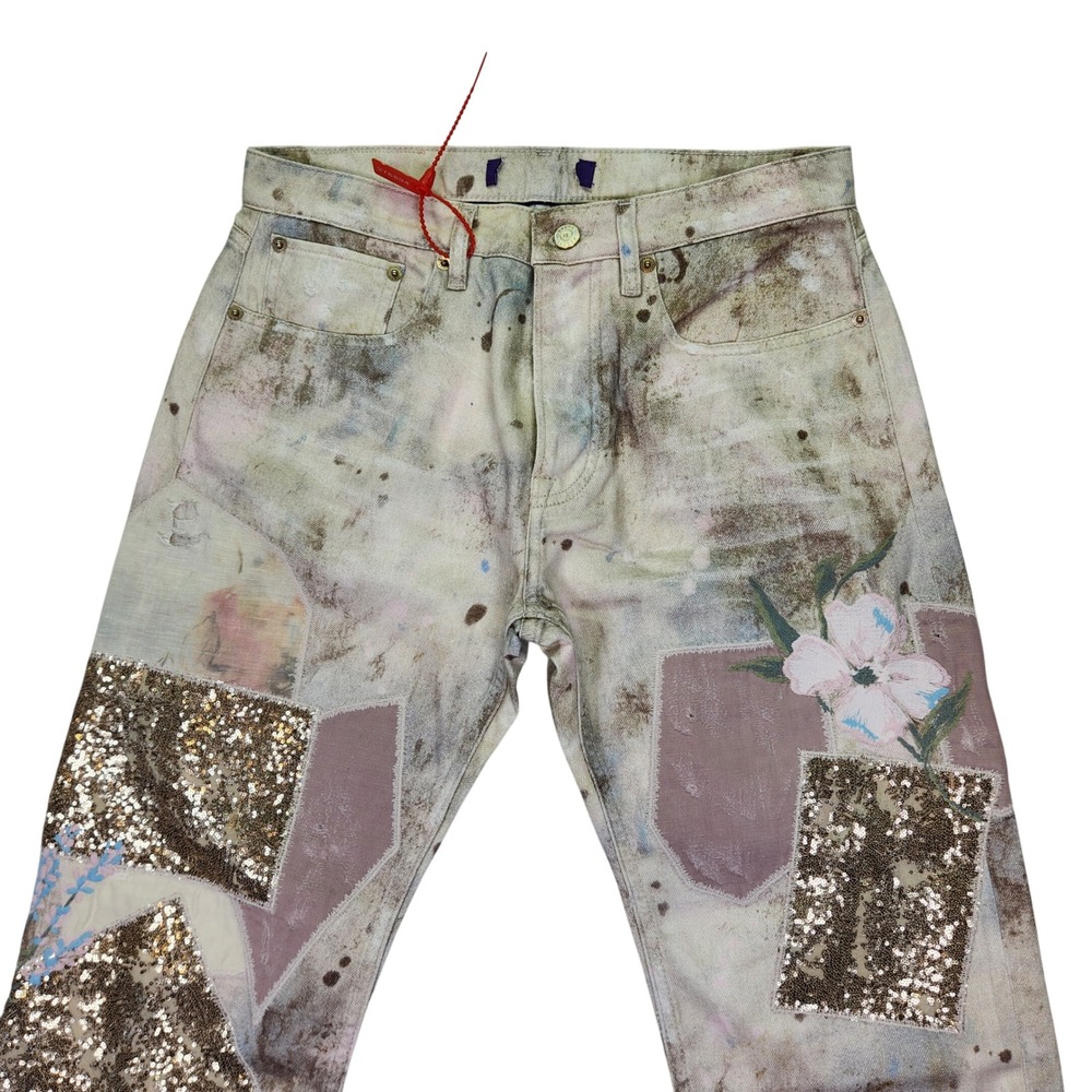 Ralph Lauren Collection Runway Patchwork Sequin J… - image 5